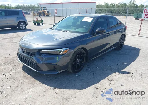 2023 Honda Civic Sport z USA, uszkodzony, nr VIN 2HGFE2F59PH506153